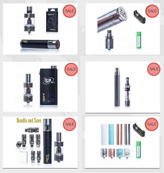 MyFreedomSmokes Vape Mod bundles