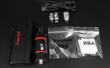TOPBOX Mini Kit With RBA and Cotton
